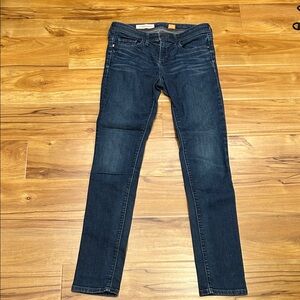 Pilcro Women's Skinny Jeans - Dark Blue from Anthro